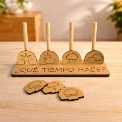 Tabla que tiempo hace 4 Climas 10mm