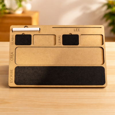 Tabla Lecto Escritura Silabas y Letras Horizontal