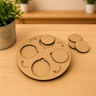 Juego Didáctico "Ciclo de la Vida" de Madera
