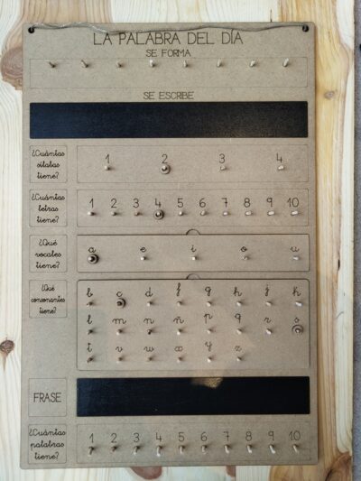 Panel Interactivo "La Palabra del Día" Mayúsculas y Minúsculas - Imagen 2