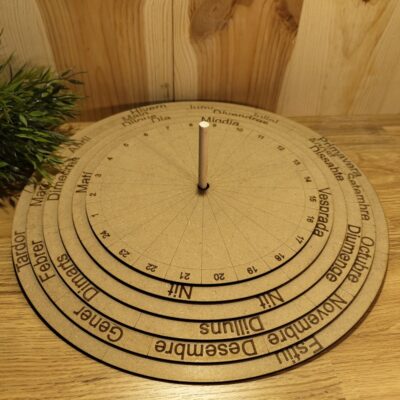 Calendario circular Montessori