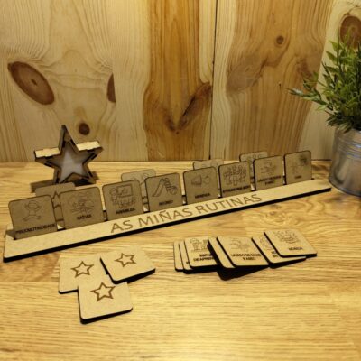 Panel de rutinas “Mis rutinas”