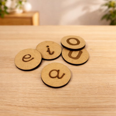 Abecedario Círculos - minúsculas